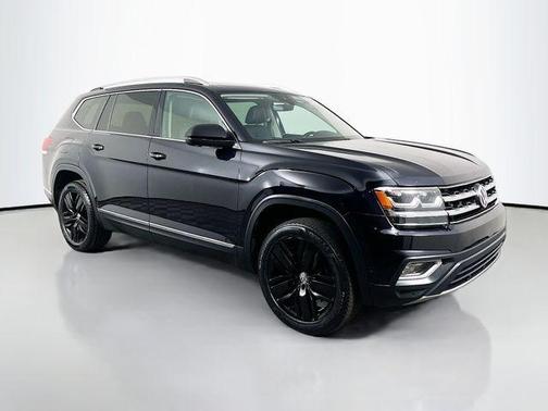 Deep Black Pearl Effect 2019 Volkswagen Atlas 3.6L SEL Premium