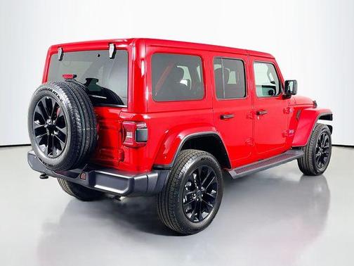 Firecracker Red Clearcoat 2025 Jeep Wrangler 4xe Sahara