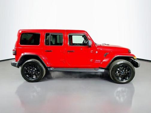 Firecracker Red Clearcoat 2025 Jeep Wrangler 4xe Sahara