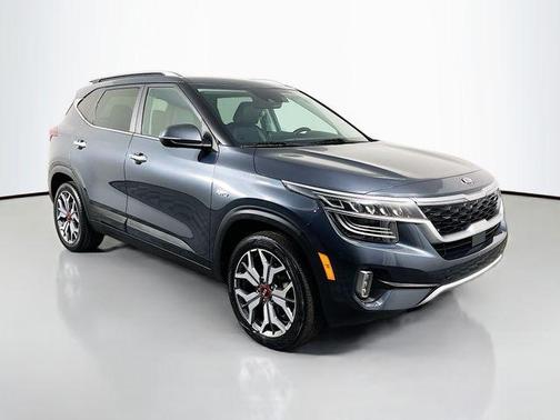 Gravity Gray 2021 Kia Seltos SX