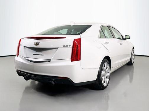 Crystal White Tri-Coat 2016 Cadillac ATS 2.0L Turbo