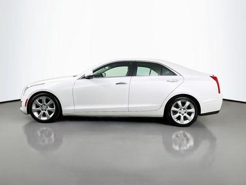 Crystal White Tri-Coat 2016 Cadillac ATS 2.0L Turbo