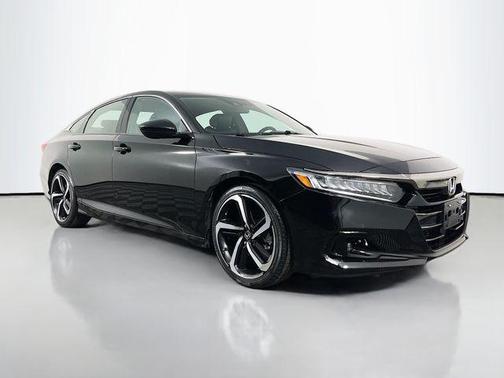 Black 2022 Honda Accord Sport 1.5T