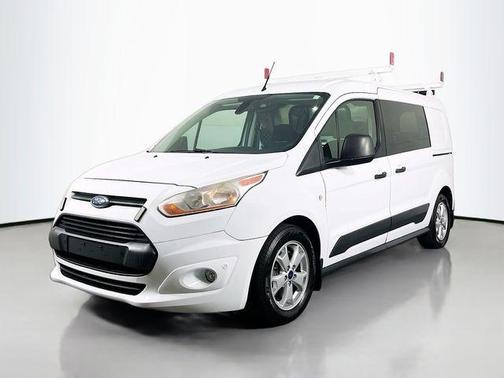 Frozen White 2017 Ford Transit Connect XLT