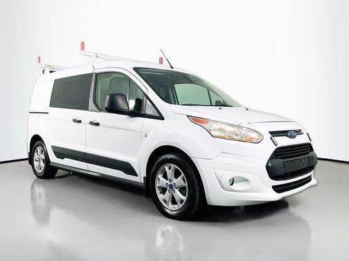 Frozen White 2017 Ford Transit Connect XLT