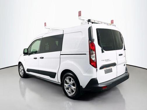 Frozen White 2017 Ford Transit Connect XLT