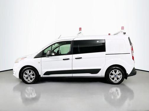 Frozen White 2017 Ford Transit Connect XLT