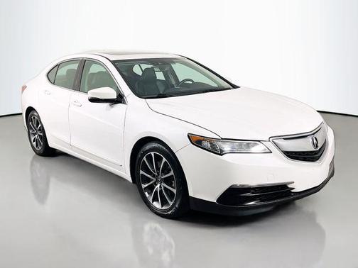 White 2016 Acura TLX V6 Tech