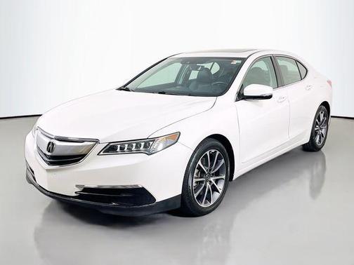 White 2016 Acura TLX V6 Tech