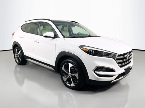 Dazzling White 2018 Hyundai TUCSON Limited