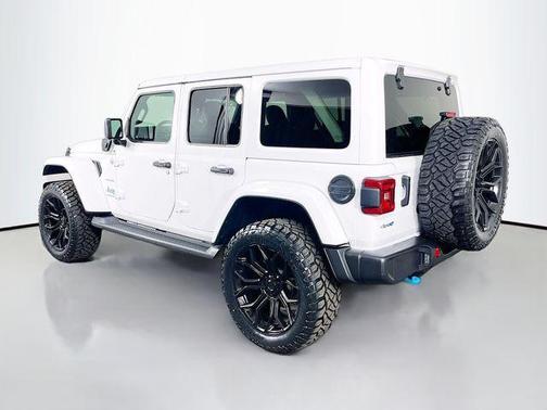 Bright White Clearcoat 2024 Jeep Wrangler 4xe Sahara
