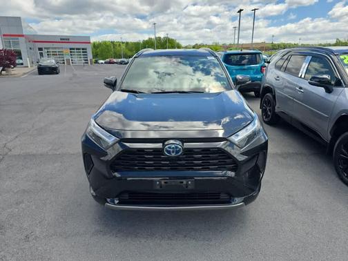 Midnight Black Metallic 2023 Toyota RAV4 Hybrid SE