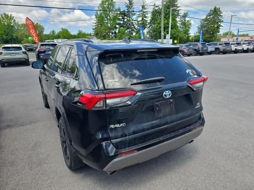 Midnight Black Metallic 2023 Toyota RAV4 Hybrid SE