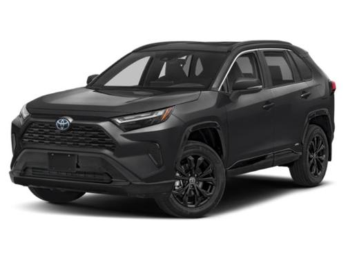 Midnight Black Metallic 2023 Toyota RAV4 Hybrid SE