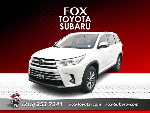 Blizzard Pearl 2019 Toyota Highlander XLE