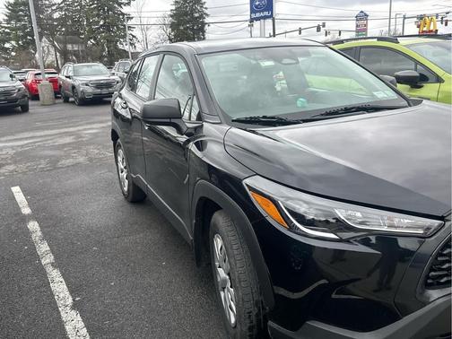 Jet Black 2023 Toyota Corolla Cross L