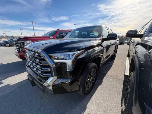 Midnight Black Metallic 2024 Toyota Tundra Platinum
