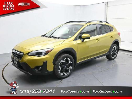 Plasma Yellow Pearl 2021 Subaru Crosstrek Limited