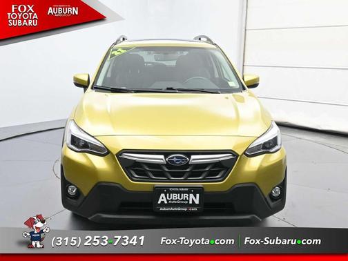 Plasma Yellow Pearl 2021 Subaru Crosstrek Limited