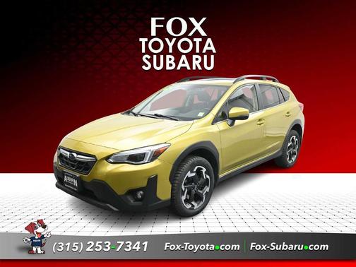 Plasma Yellow Pearl 2021 Subaru Crosstrek Limited