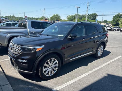 Agate Black Metallic 2020 Ford Explorer Limited