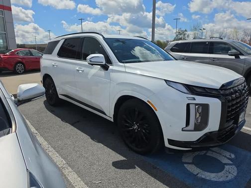 Hyper White 2024 Hyundai PALISADE Calligraphy Night Edition