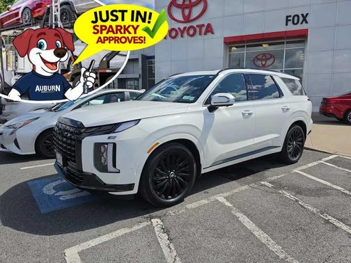 Hyper White 2024 Hyundai PALISADE Calligraphy Night Edition