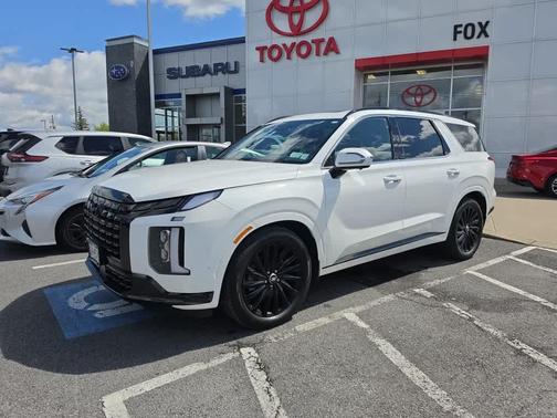 Hyper White 2024 Hyundai PALISADE Calligraphy Night Edition
