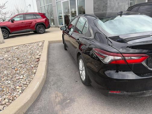Midnight Black Metallic 2023 Toyota Camry LE