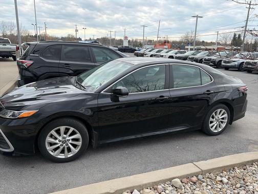 Midnight Black Metallic 2023 Toyota Camry LE