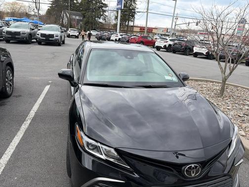 Midnight Black Metallic 2023 Toyota Camry LE