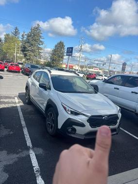 Crystal White Pearl 2024 Subaru Crosstrek Premium