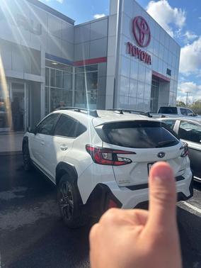 Crystal White Pearl 2024 Subaru Crosstrek Premium