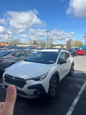 Crystal White Pearl 2024 Subaru Crosstrek Premium