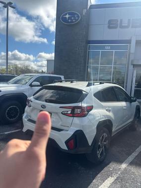 Crystal White Pearl 2024 Subaru Crosstrek Premium