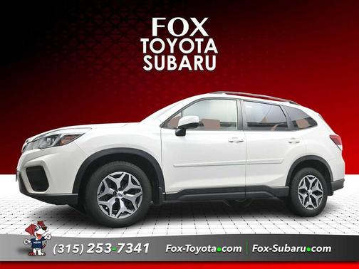 Crystal White Pearl 2020 Subaru Forester Premium