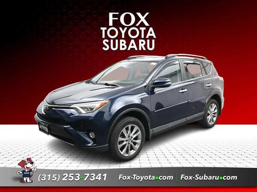 Galactic Aqua Mica 2017 Toyota RAV4 Limited