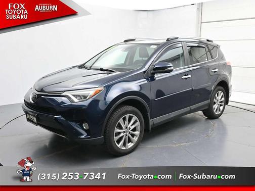 Galactic Aqua Mica 2017 Toyota RAV4 Limited