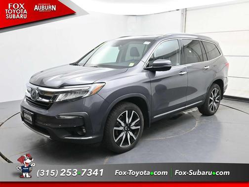 Modern Steel Metallic 2021 Honda Pilot Touring 8-Passenger