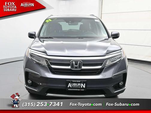 Modern Steel Metallic 2021 Honda Pilot Touring 8-Passenger