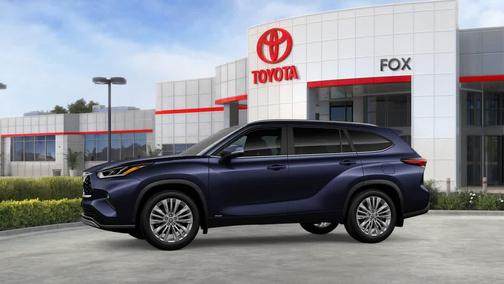 Blueprint 2026 Toyota Highlander Hybrid Platinum