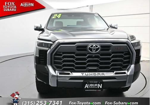 Midnight Black Metallic 2024 Toyota Tundra 1794 Edition