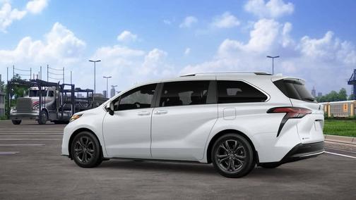 Wind Chill Pearl 2026 Toyota Sienna Platinum