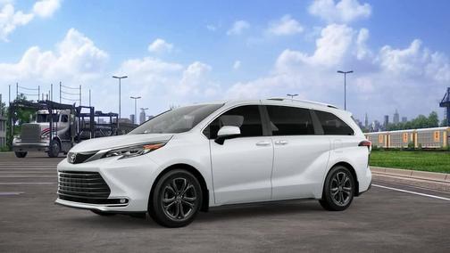 Wind Chill Pearl 2026 Toyota Sienna Platinum