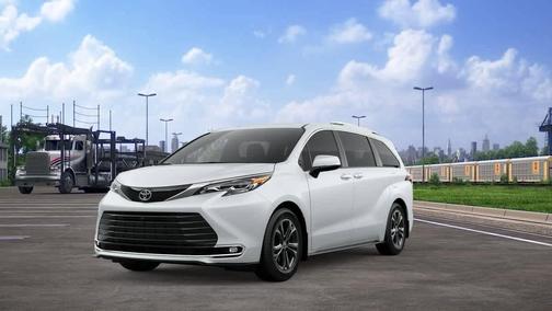 Wind Chill Pearl 2026 Toyota Sienna Platinum