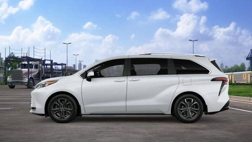 Wind Chill Pearl 2026 Toyota Sienna Platinum
