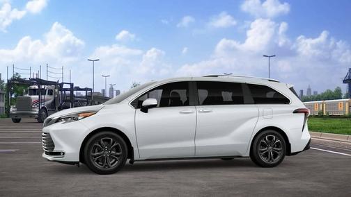 Wind Chill Pearl 2026 Toyota Sienna Platinum