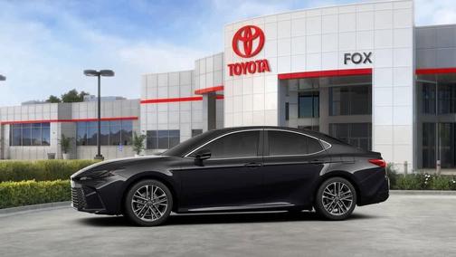 Midnight Black Metallic 2026 Toyota Camry XLE