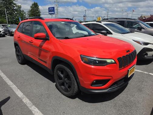 Spitfire Orange Clearcoat 2021 Jeep Cherokee Altitude