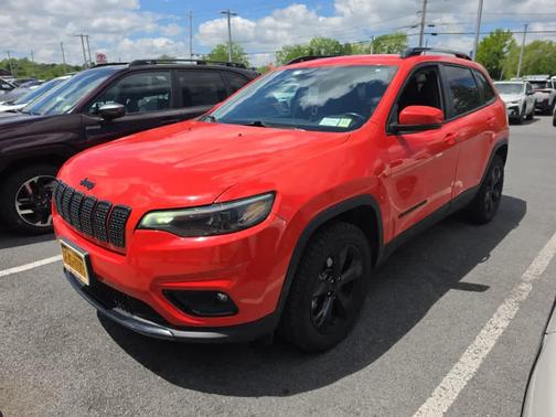 Spitfire Orange Clearcoat 2021 Jeep Cherokee Altitude